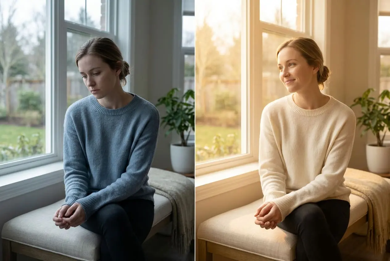 Doctor Springs - ds 408 depression before after