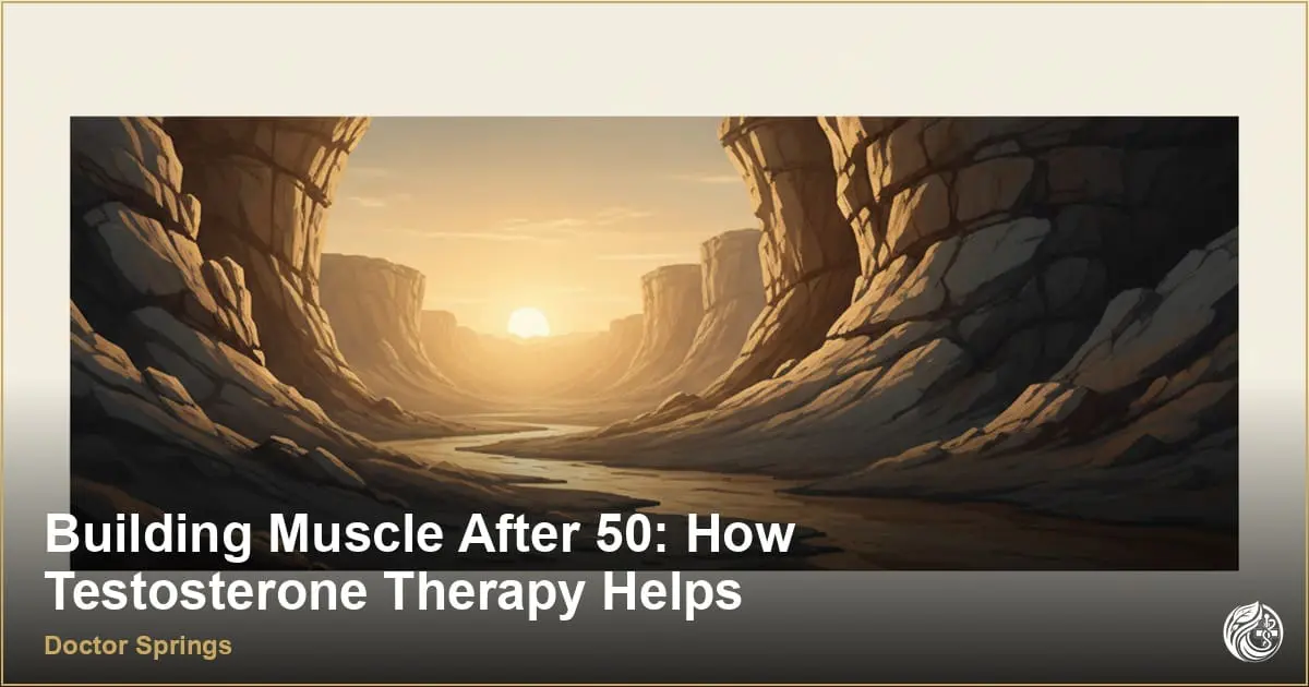 Building Muscle After 50: How Testosterone Therapy Helps
