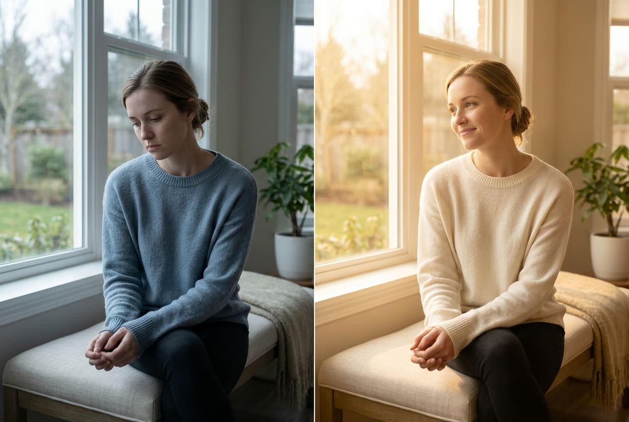 Doctor Springs - ds 408 depression before after