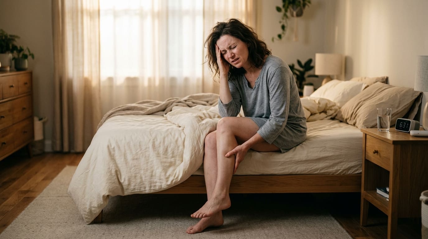 Patient learning about magnesium supplementation benefits