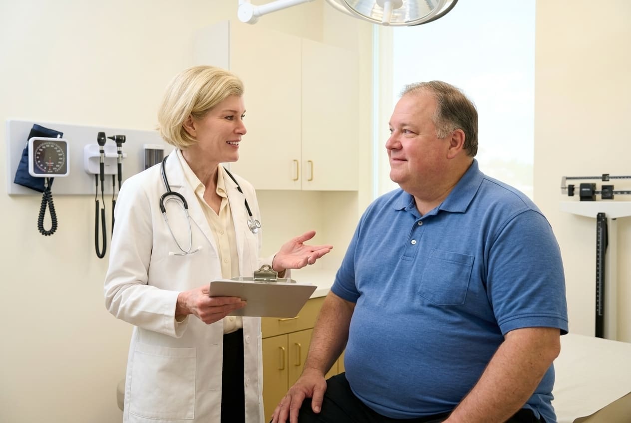 Patient starting weight loss journey at Doctor Springs