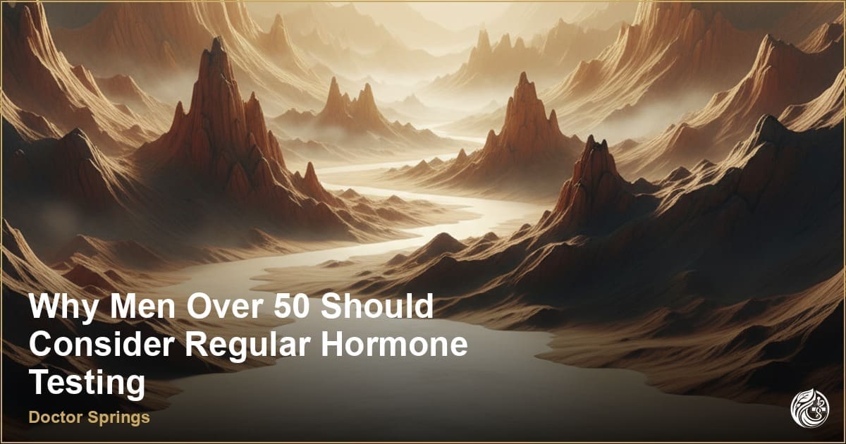 Why Men Over 50 Should Consider Regular Hormone Testing