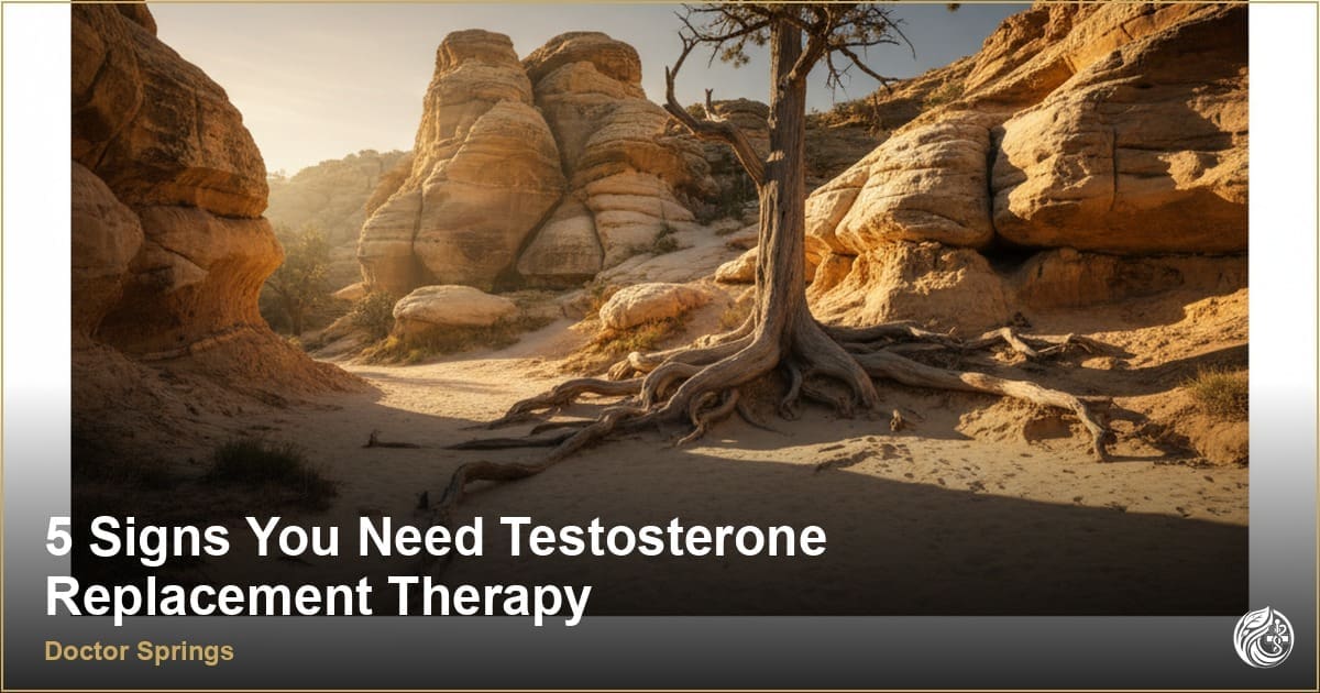 5 Signs You Need Testosterone Replacement Therapy